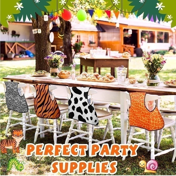 Jungle Animal Zoo Animal Costume Pretend Play Wildlife Jungle Safari Birthday - Picture 5 of 16